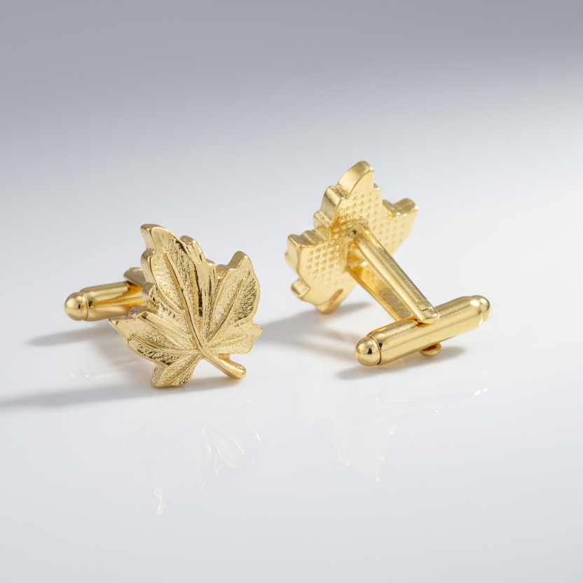 Maple Leaf Cufflinks