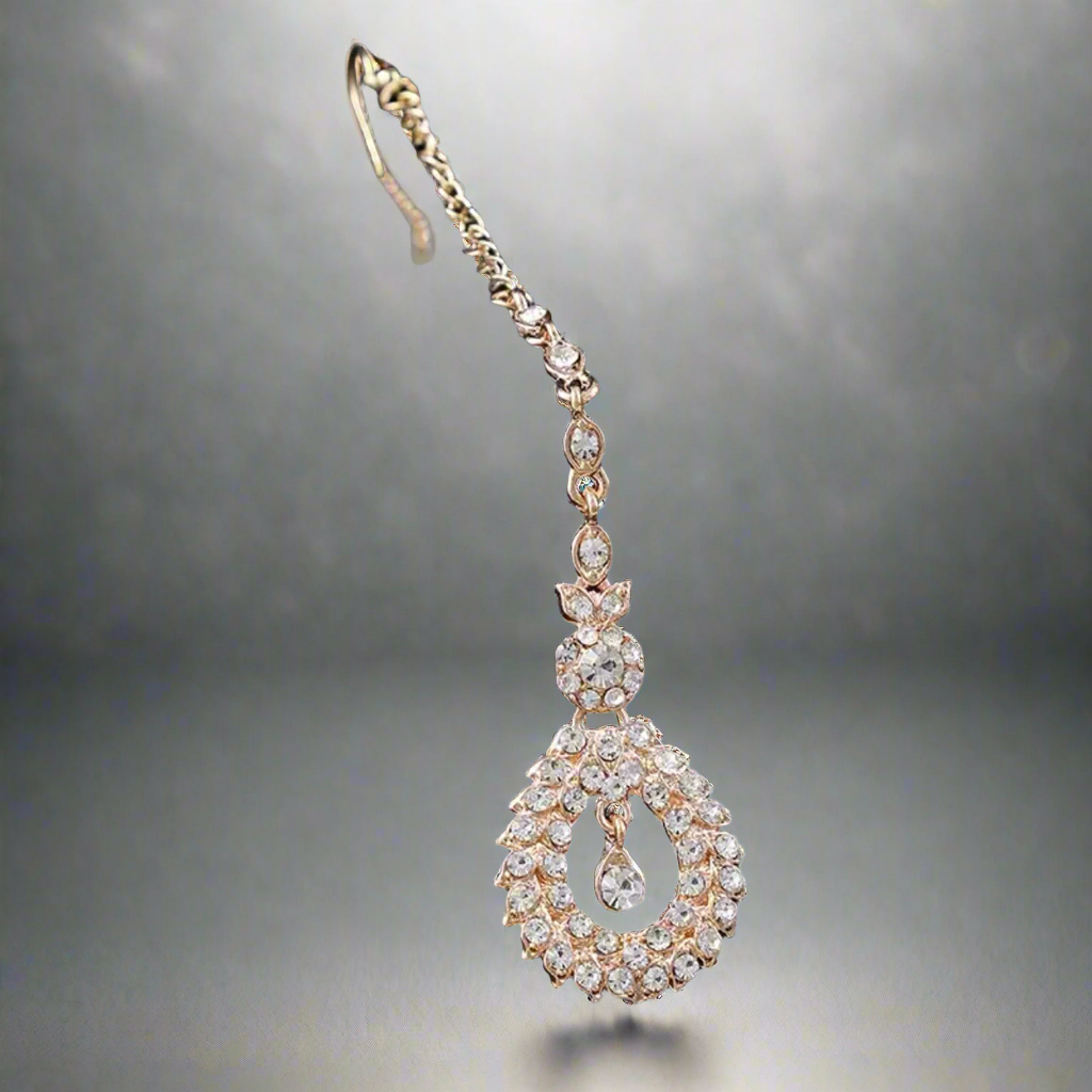 Rose Gold Pendant Jewelry Set