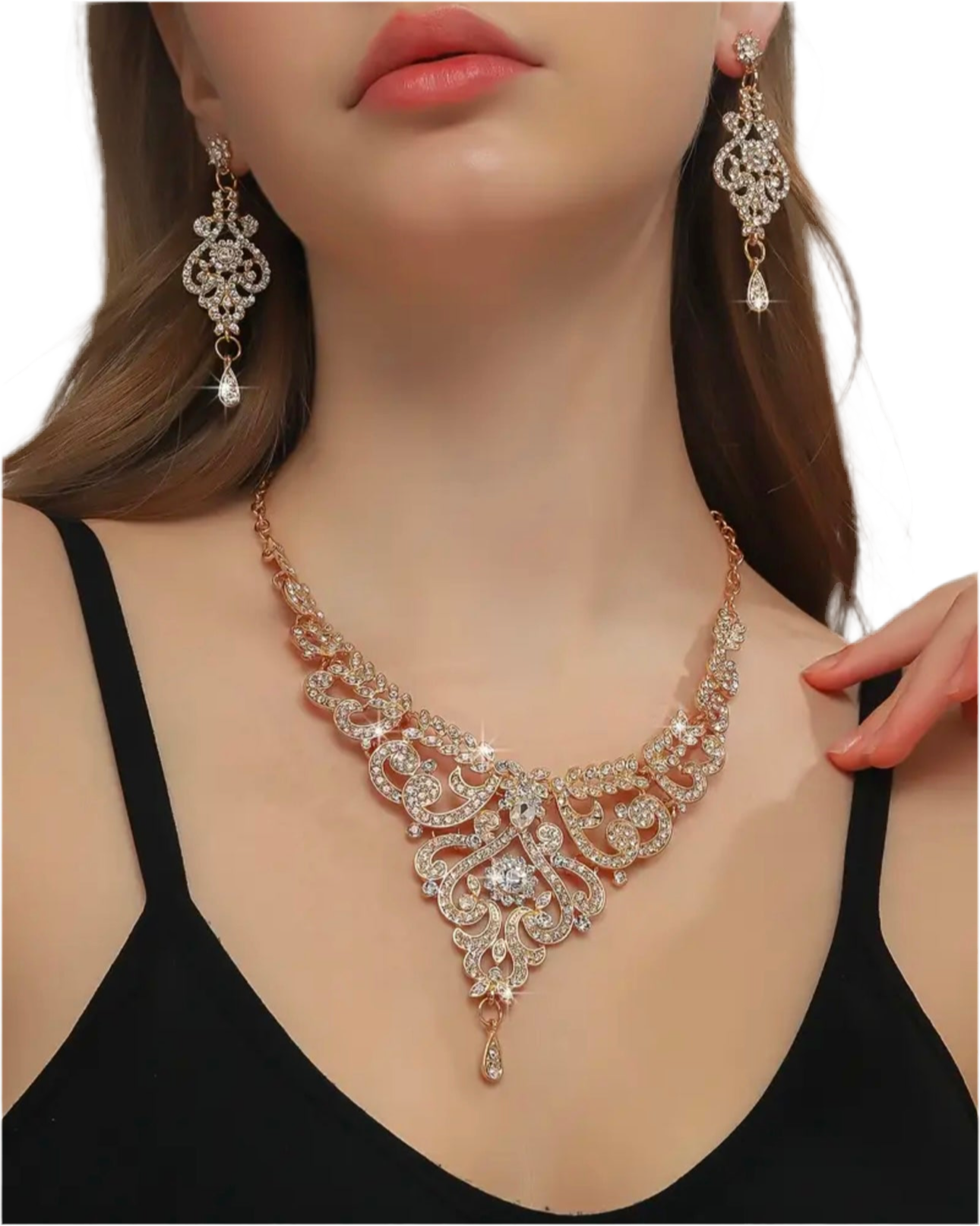 Rose Gold Elegance Jewelry Set