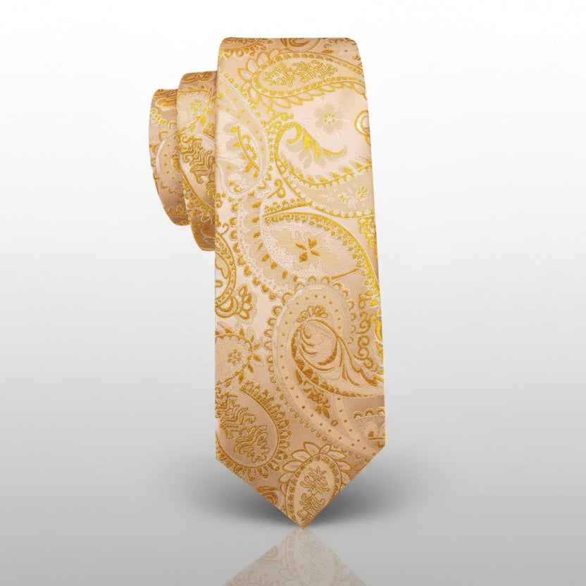 Yellow Barry Wang Necktie Sets