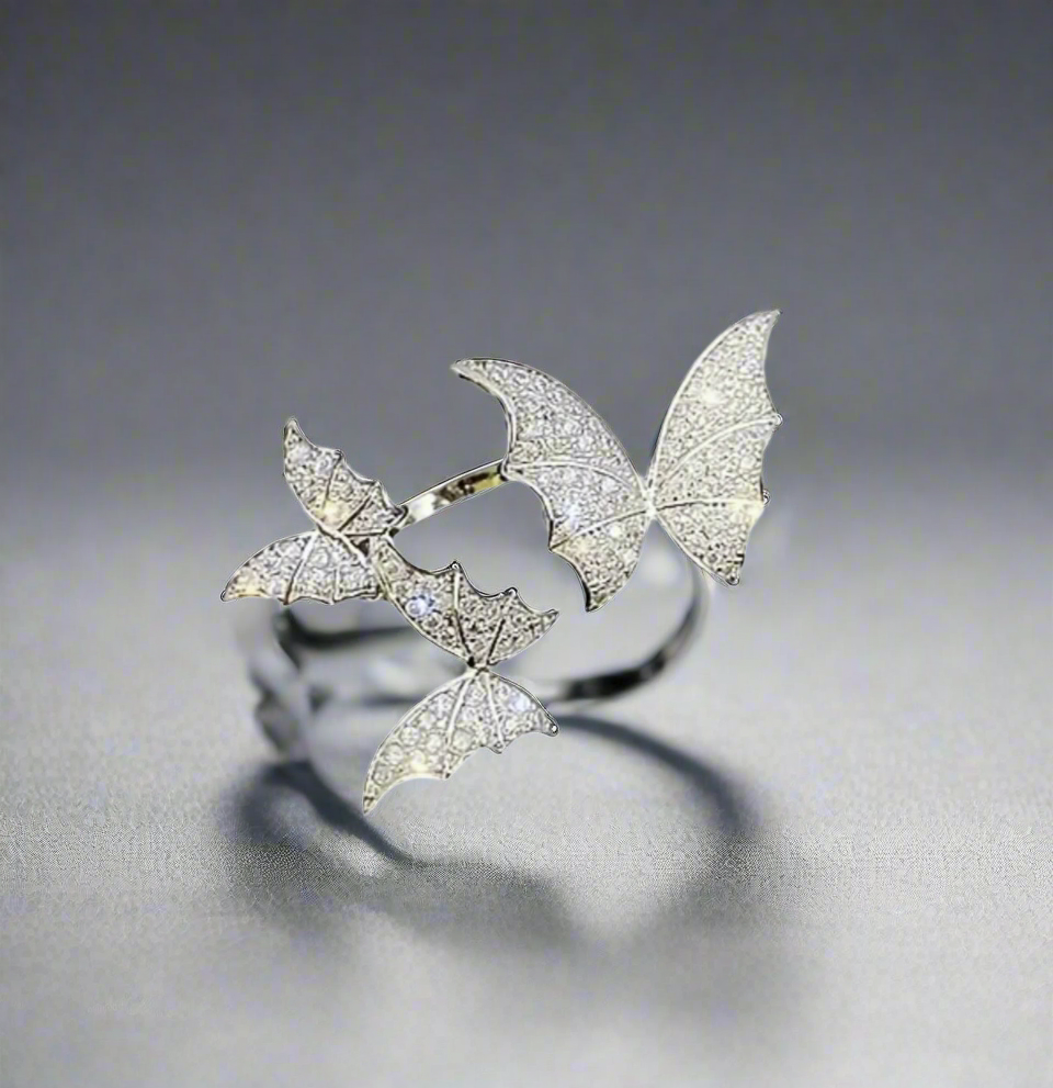 Butterfly Cuff All-Fit Ring