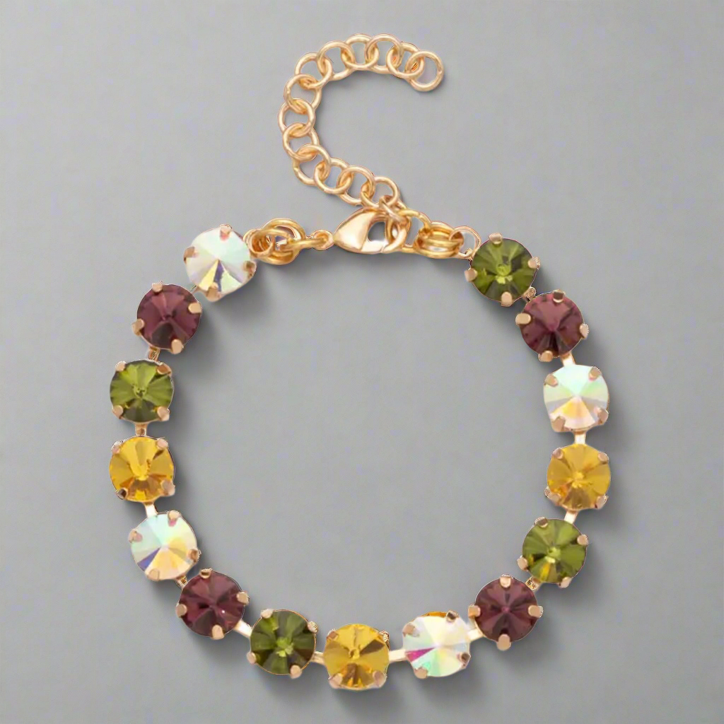 Multicolor Gold Bracelet