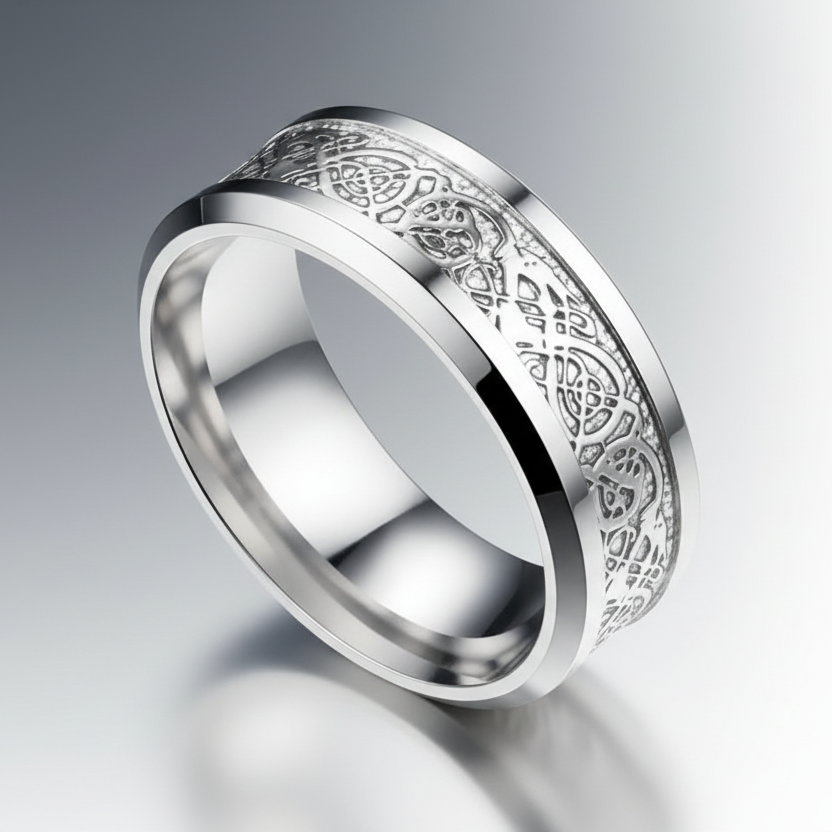 Pattern Band Ring
