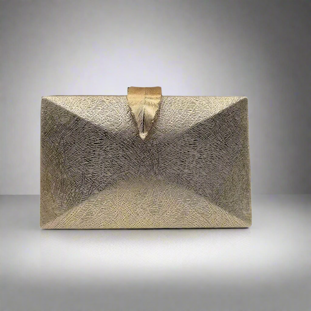 Gold Clutch Evening Bag