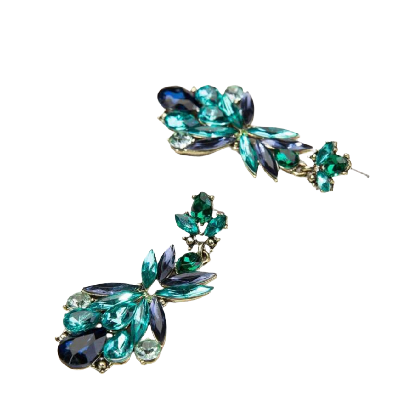 Peacock Vintage Vibe Earrings