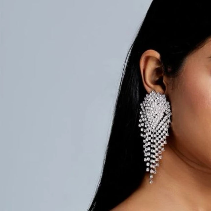 Exaggerated Tassel Earrings