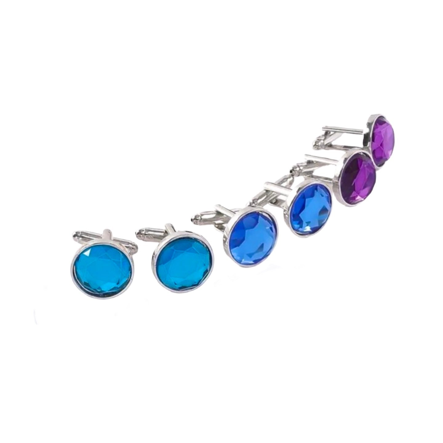Royal Gems Purple Cufflinks
