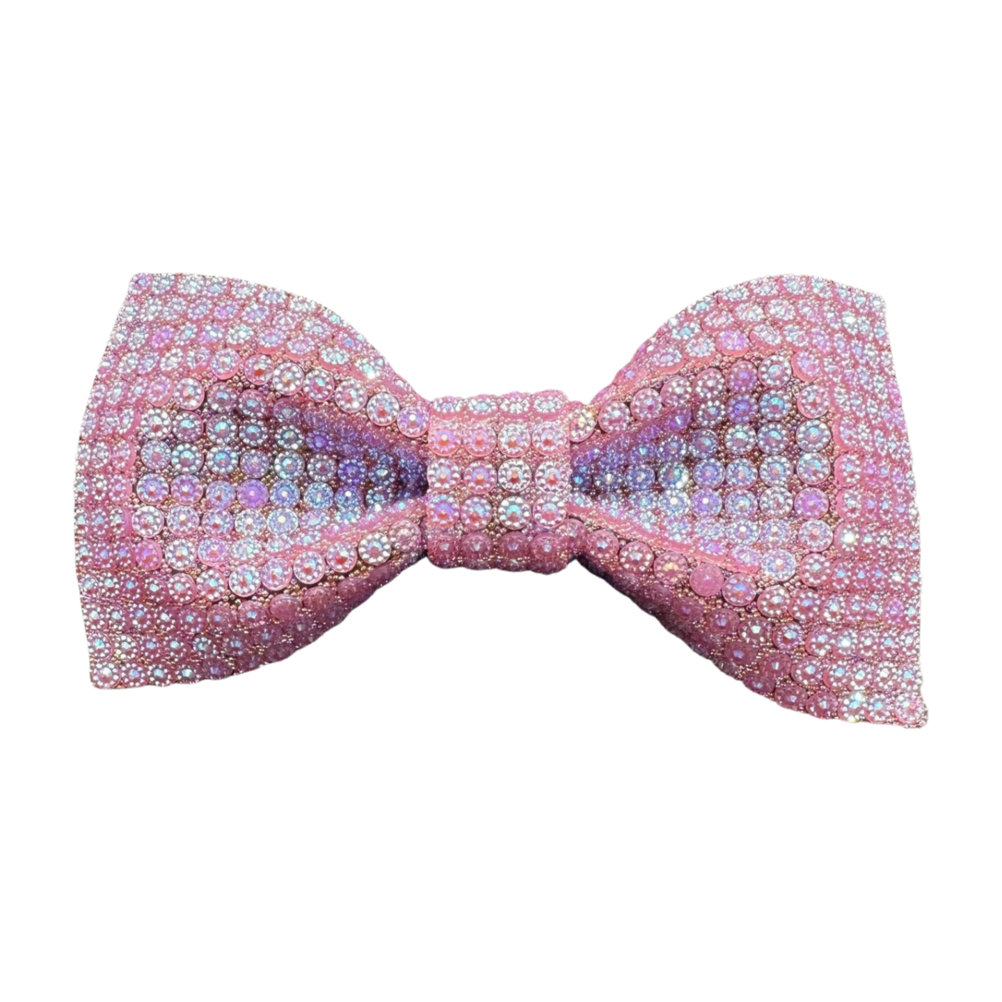Purple Beaded Bowtie