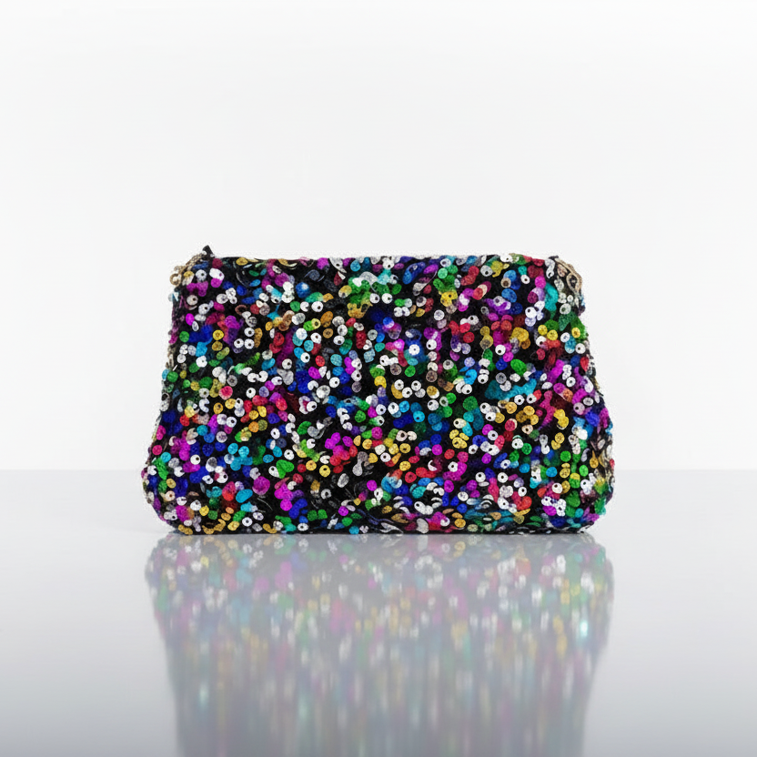 Multicolor Sequin Bag