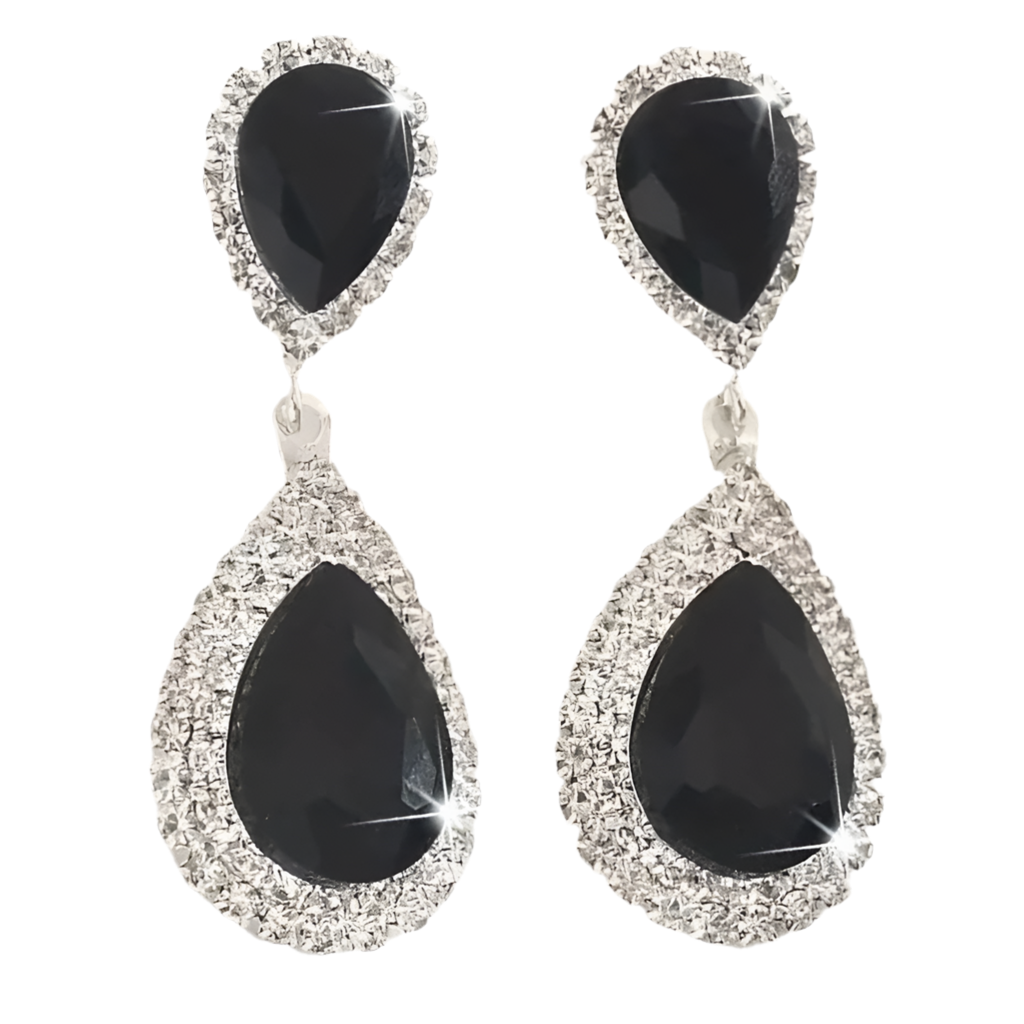 Vibrant Water Drop Earrings