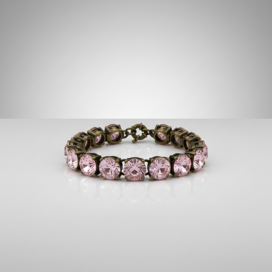 Pink Rhinestones Bracelet
