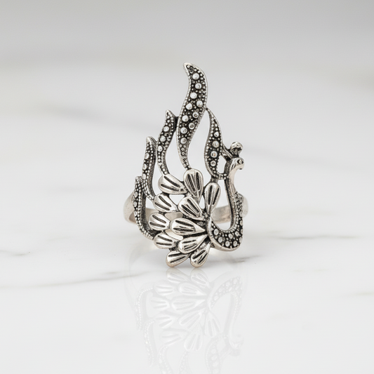 Peacock All-Fit Ring