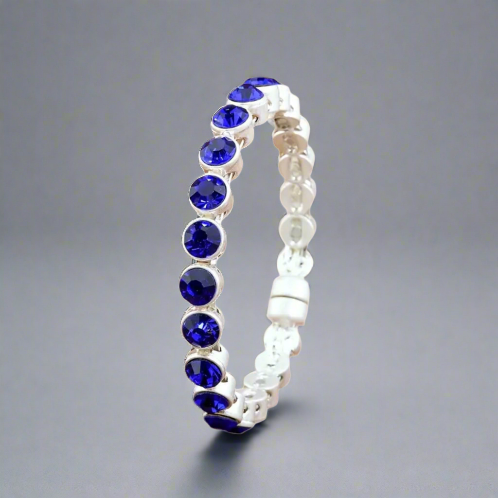 Blue Silver Bracelet