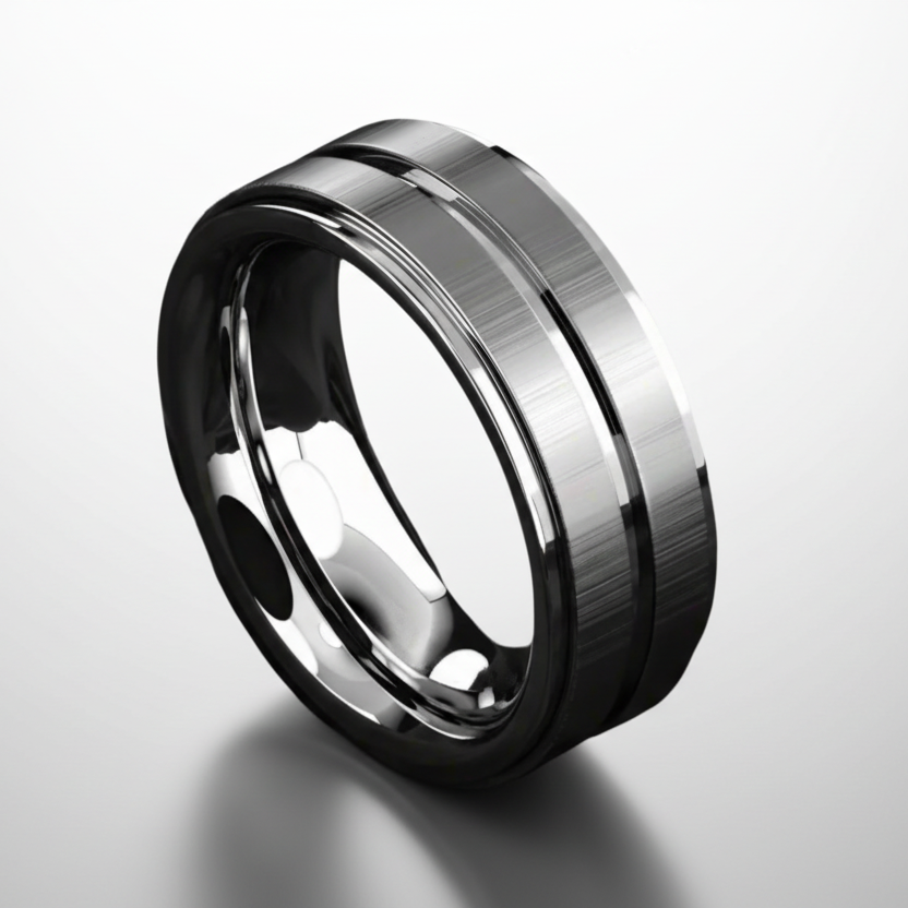 Modern Stainless Steel Ring
