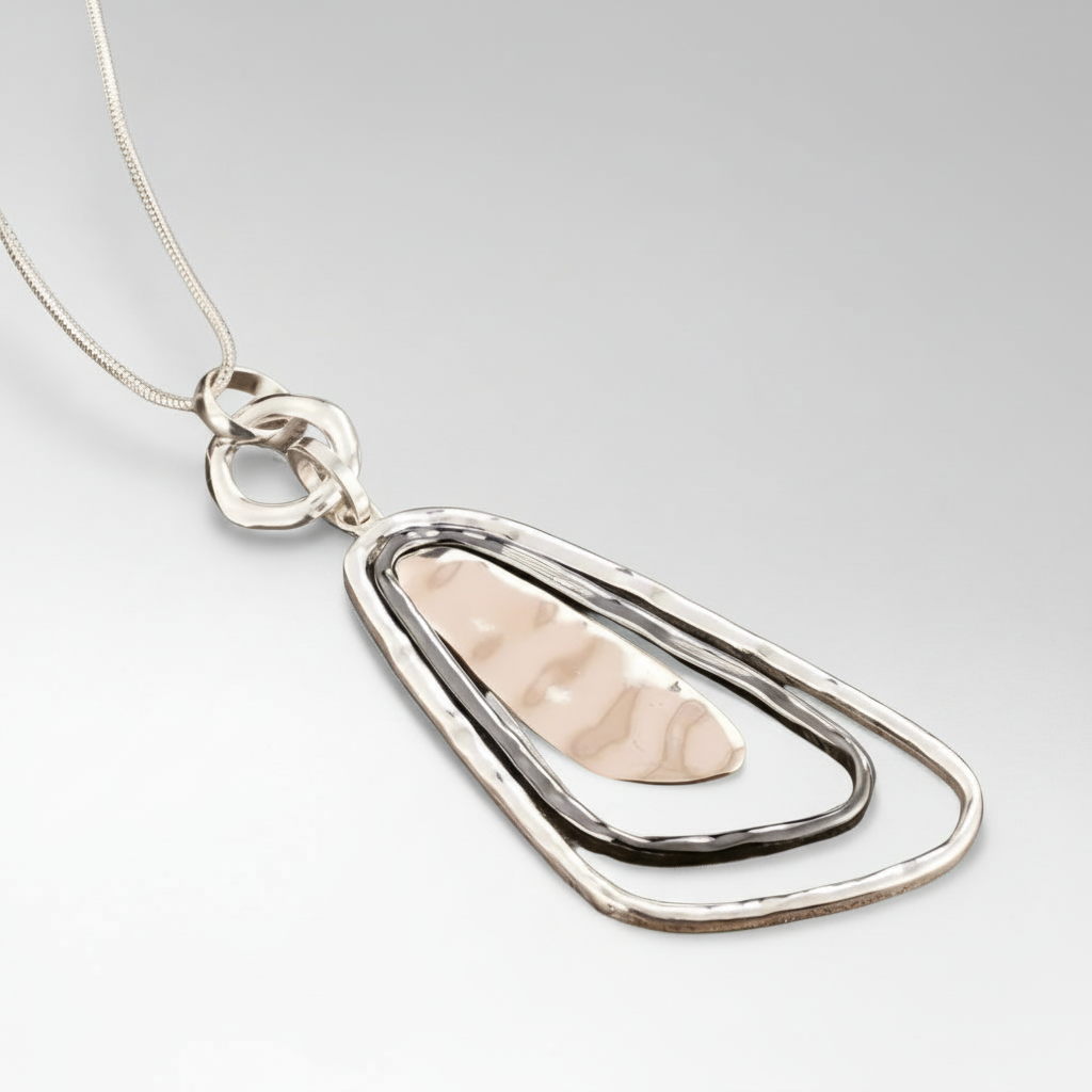 Boho Geometric Pendant Necklace