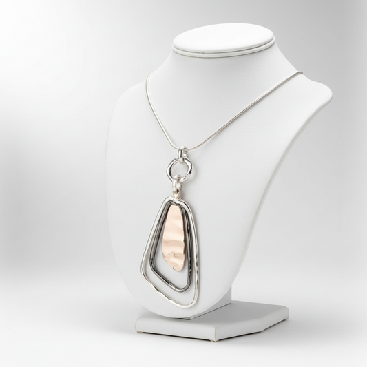 Boho Geometric Pendant Necklace