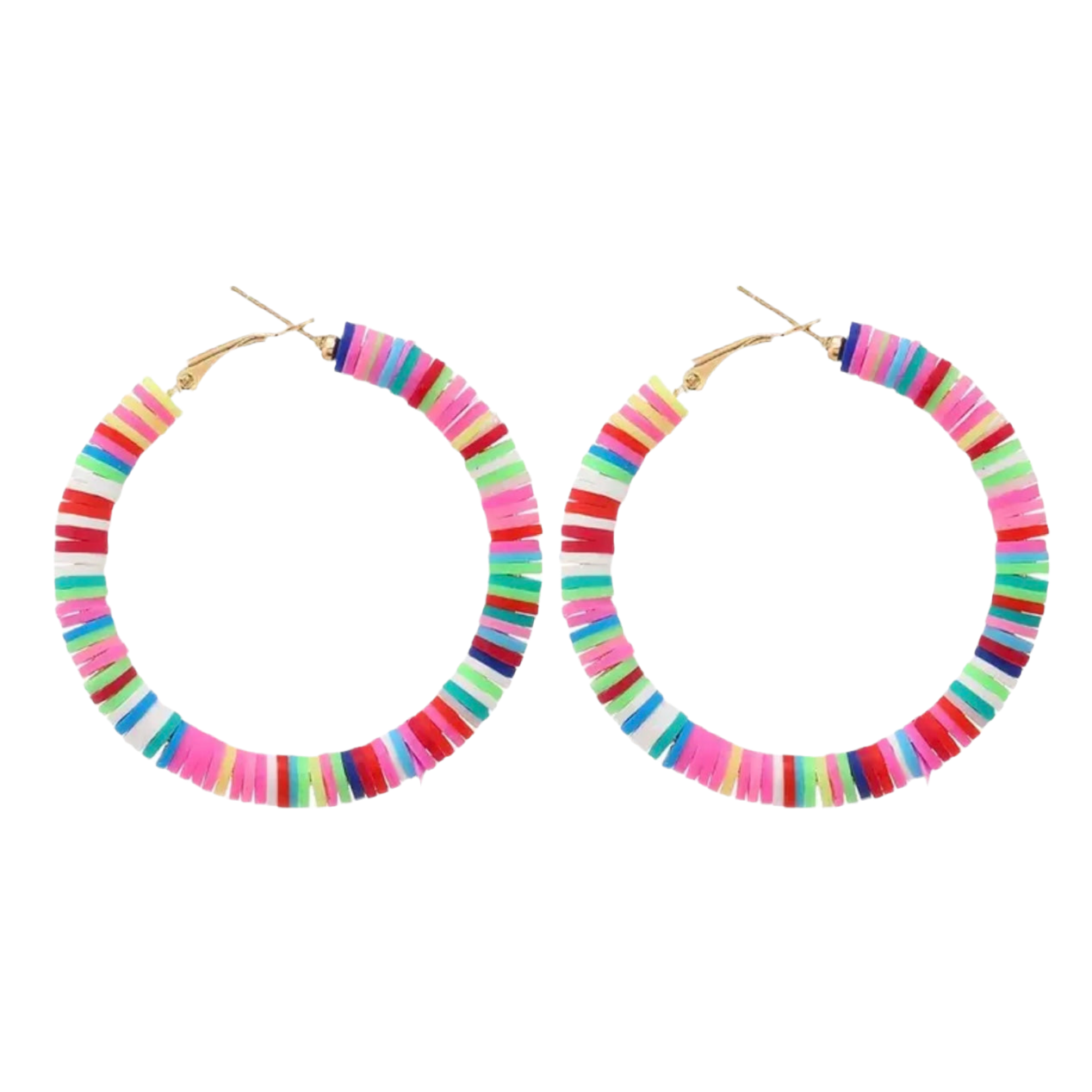 Multicolor Hoop Earrings
