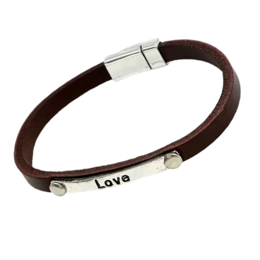 Love Leather Bracelet