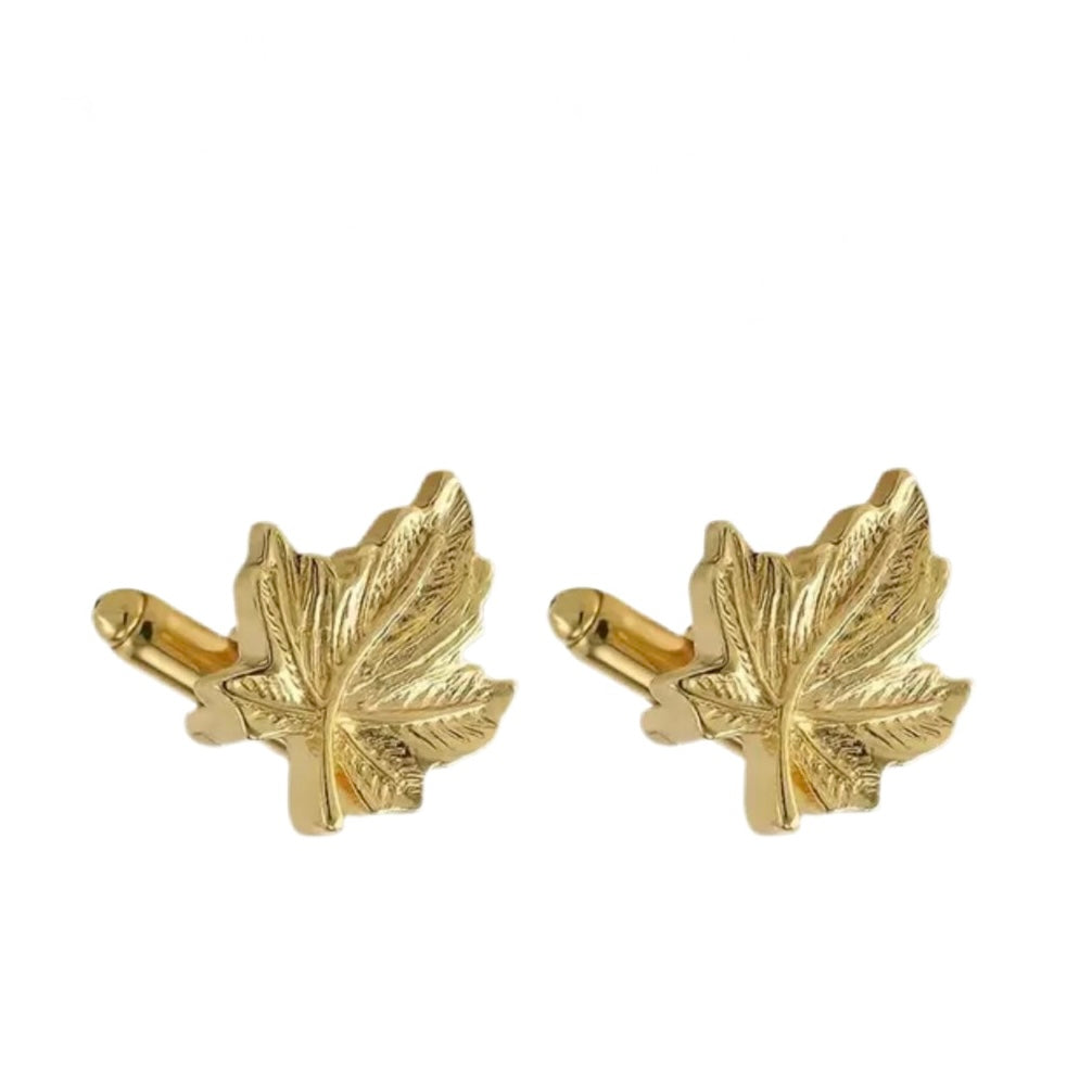Maple Leaf Gold Cufflinks
