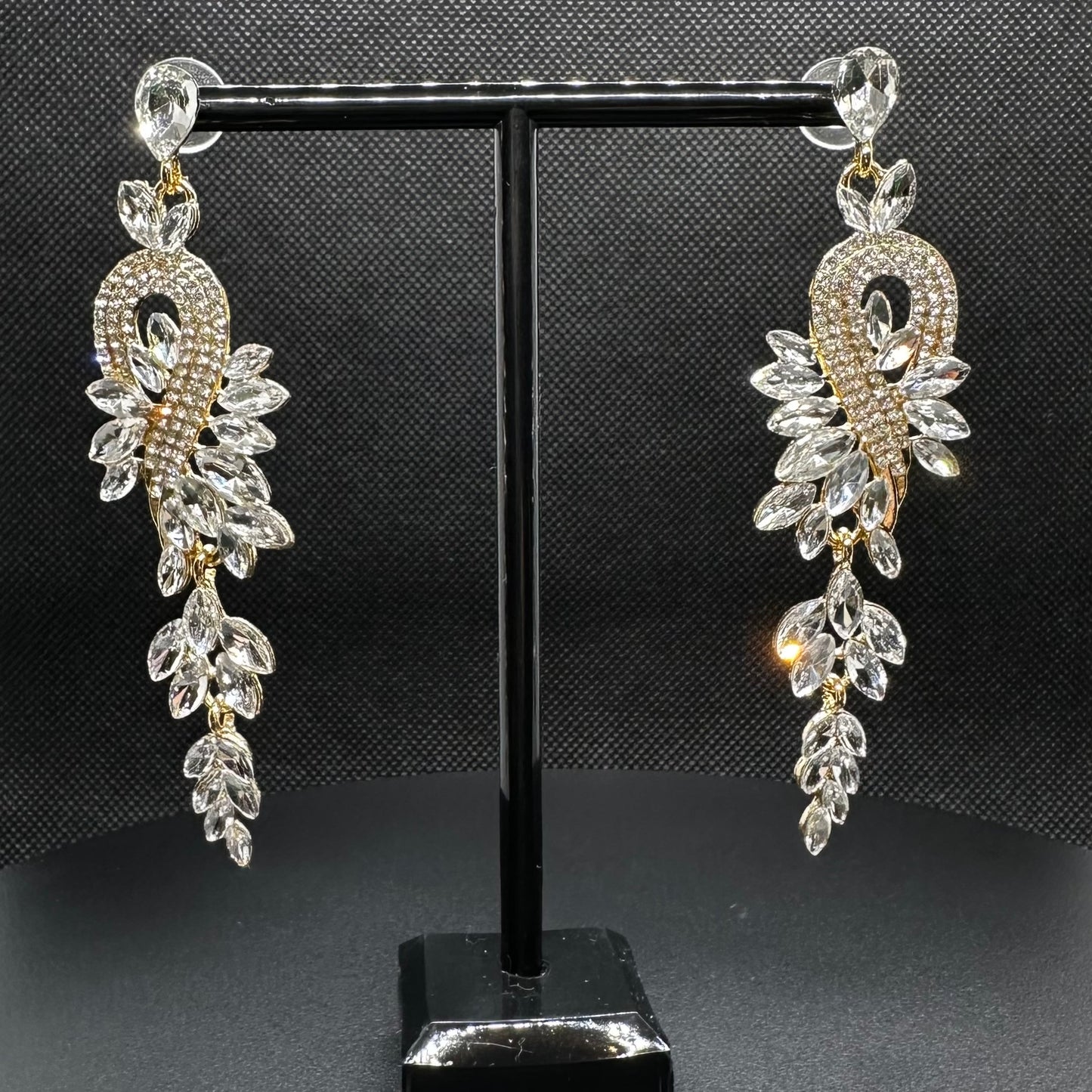 Pendant Clear Earrings