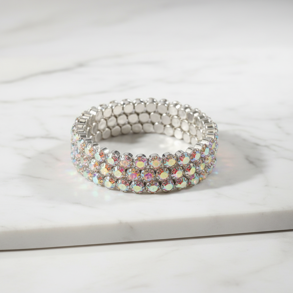 3 Row Flexible Bracelets