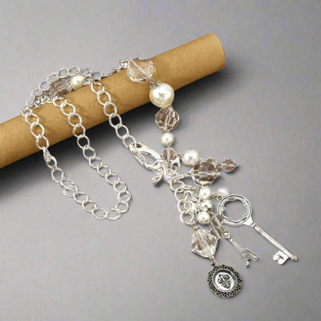 Paris Charms Pendant Necklace