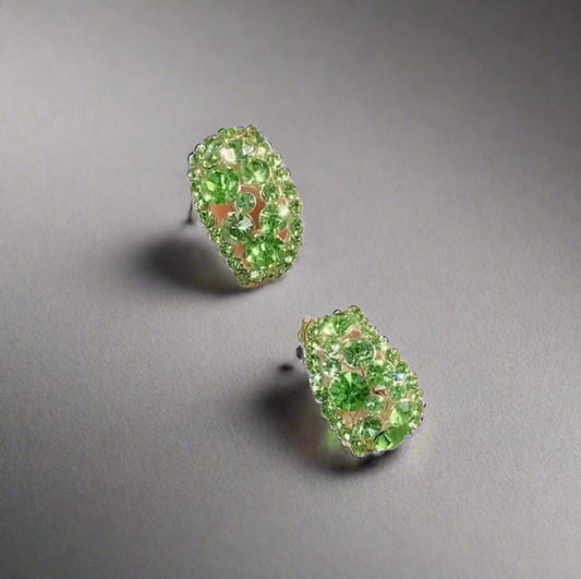 Green Gold Earrings