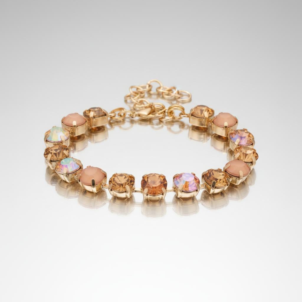 Iced & Shiny Bracelet Oranges