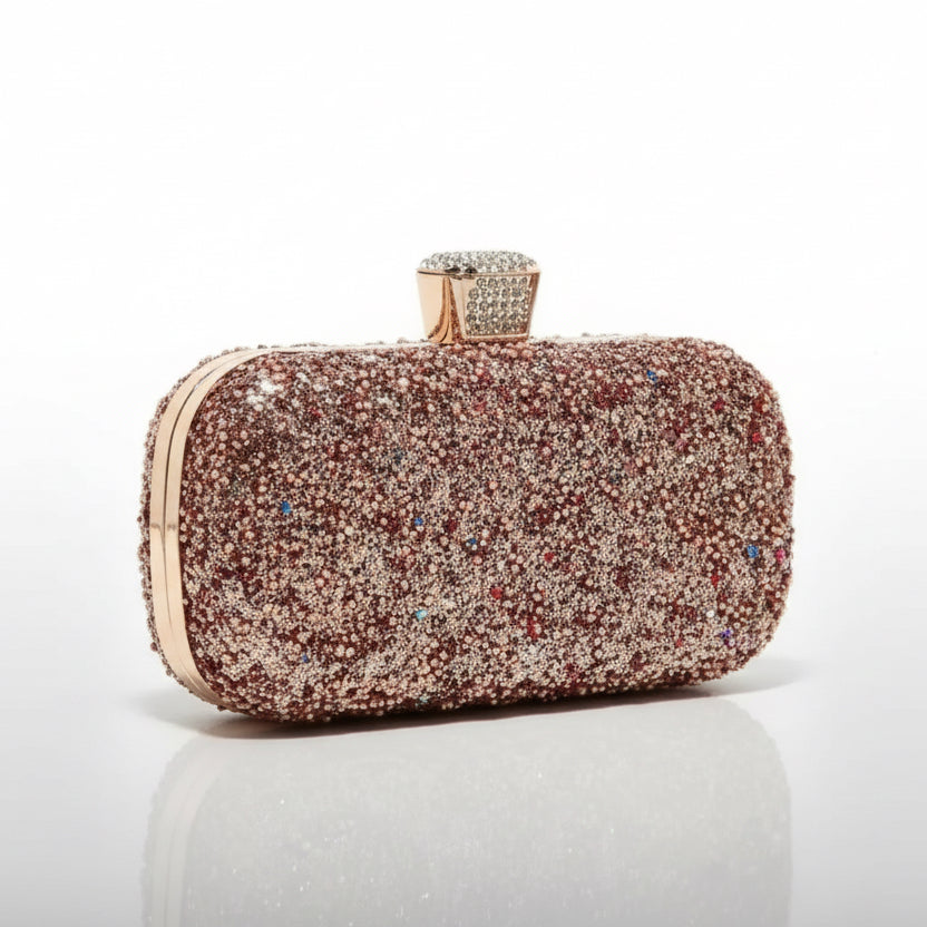 Multicolor Rhinestone Evening Bag
