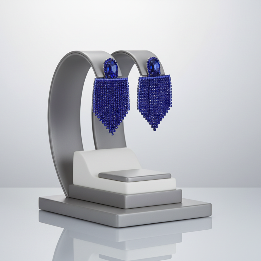 Flag Tassel Earrings