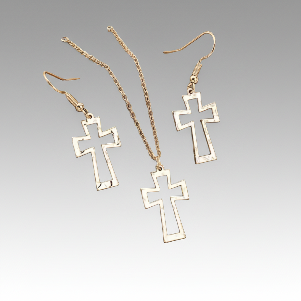 Cross Jewelry Set