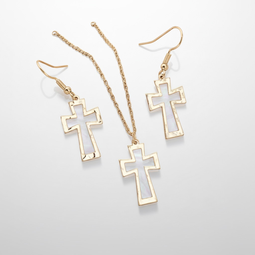 Cross Jewelry Set