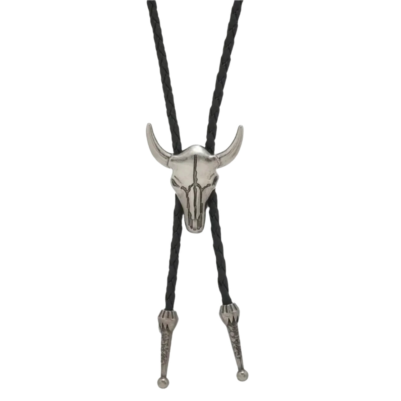 Western Skull Bolo Necktie