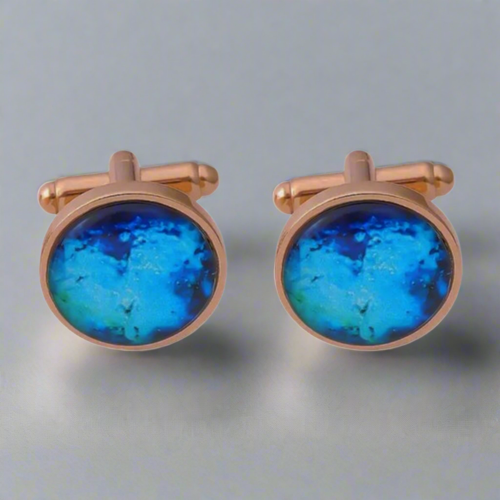 Starry Skies Gold Cufflinks
