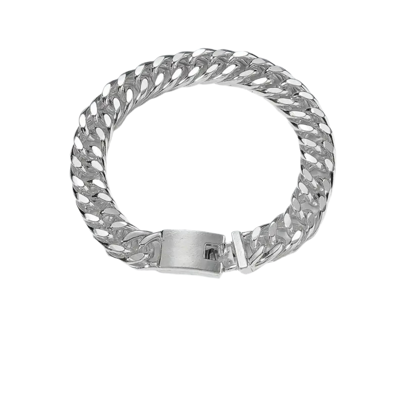 Aluminum Cuban Chain Bracelet