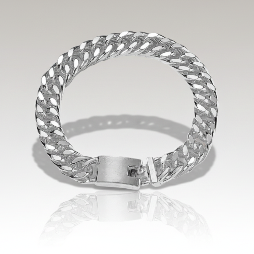 Aluminum Cuban Chain Bracelet