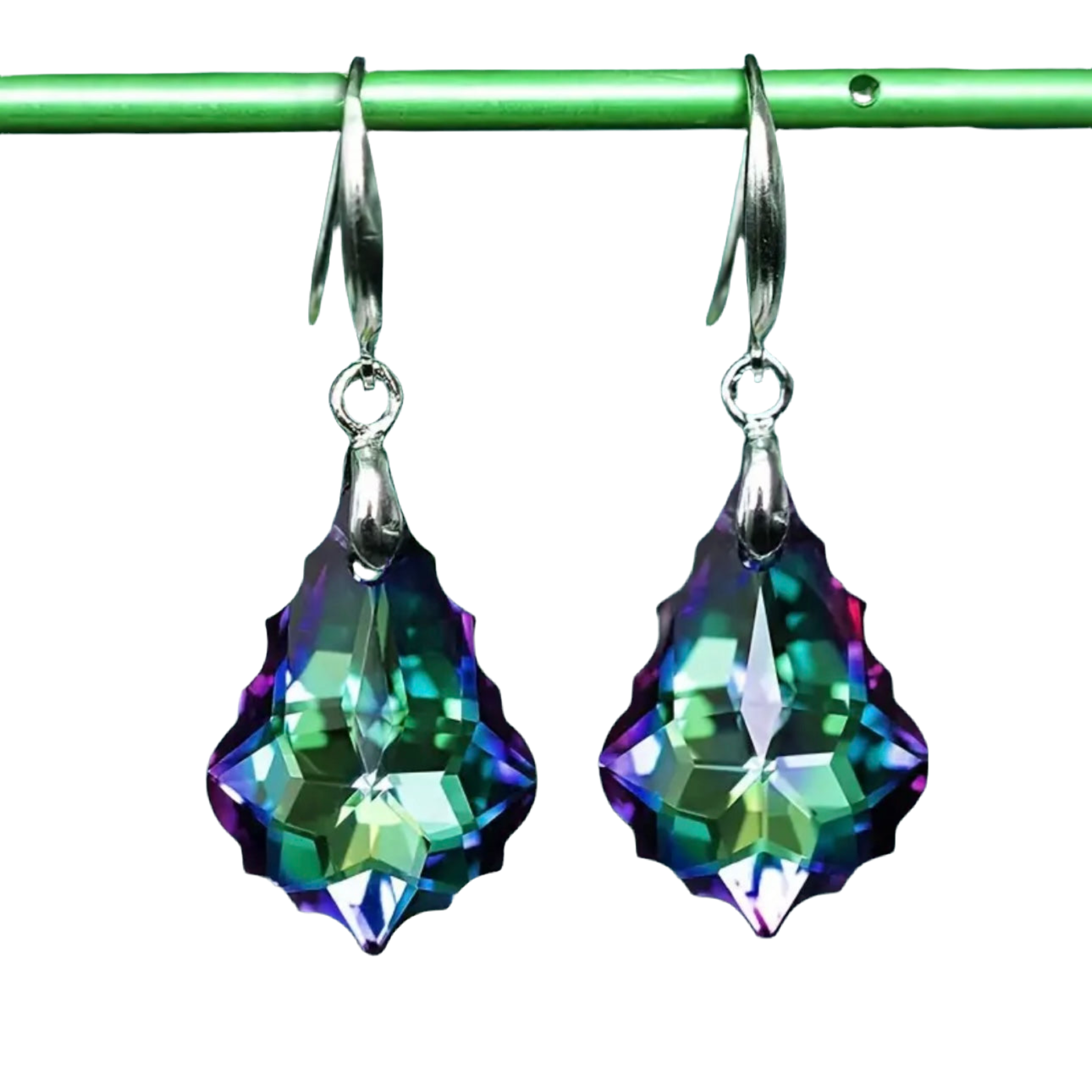 Crystal Lake Blue Earrings