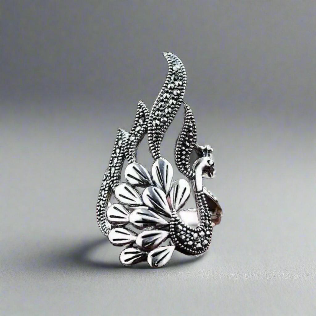 Peacock All-Fit Ring