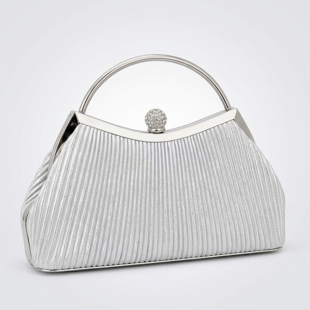 Glistening A-Line Evening Bag