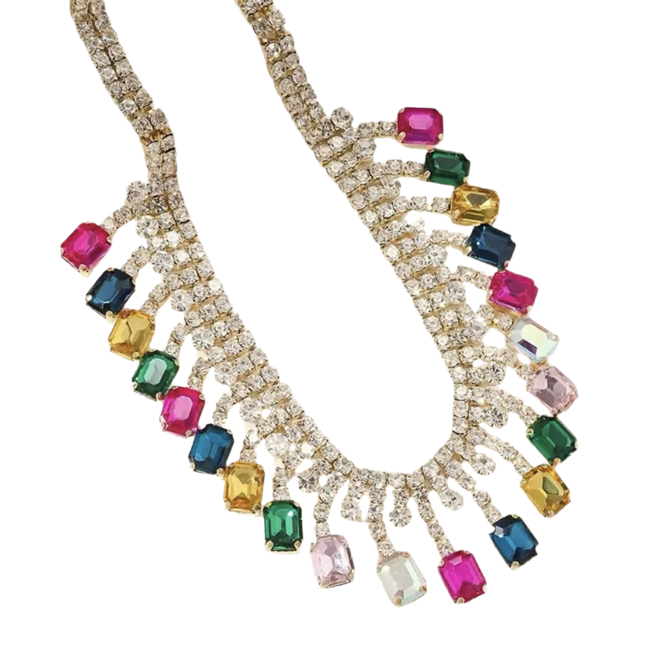 Rhinestone Collar Necklace