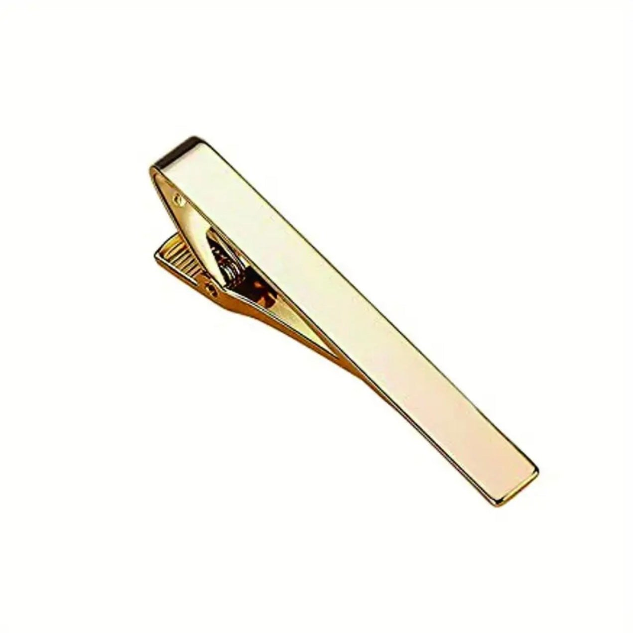 Modern Minimalist Tie Clip Gold