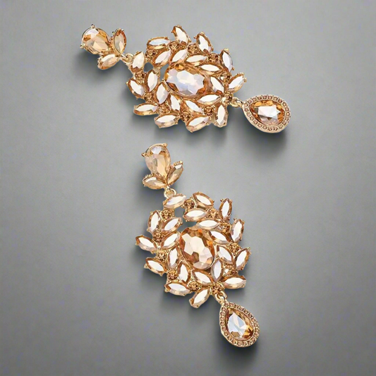 Champagne Gold Earrings