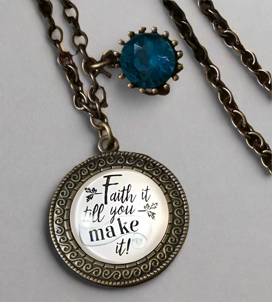 Faith It Necklace