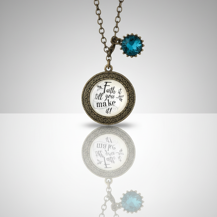 Faith It Necklace