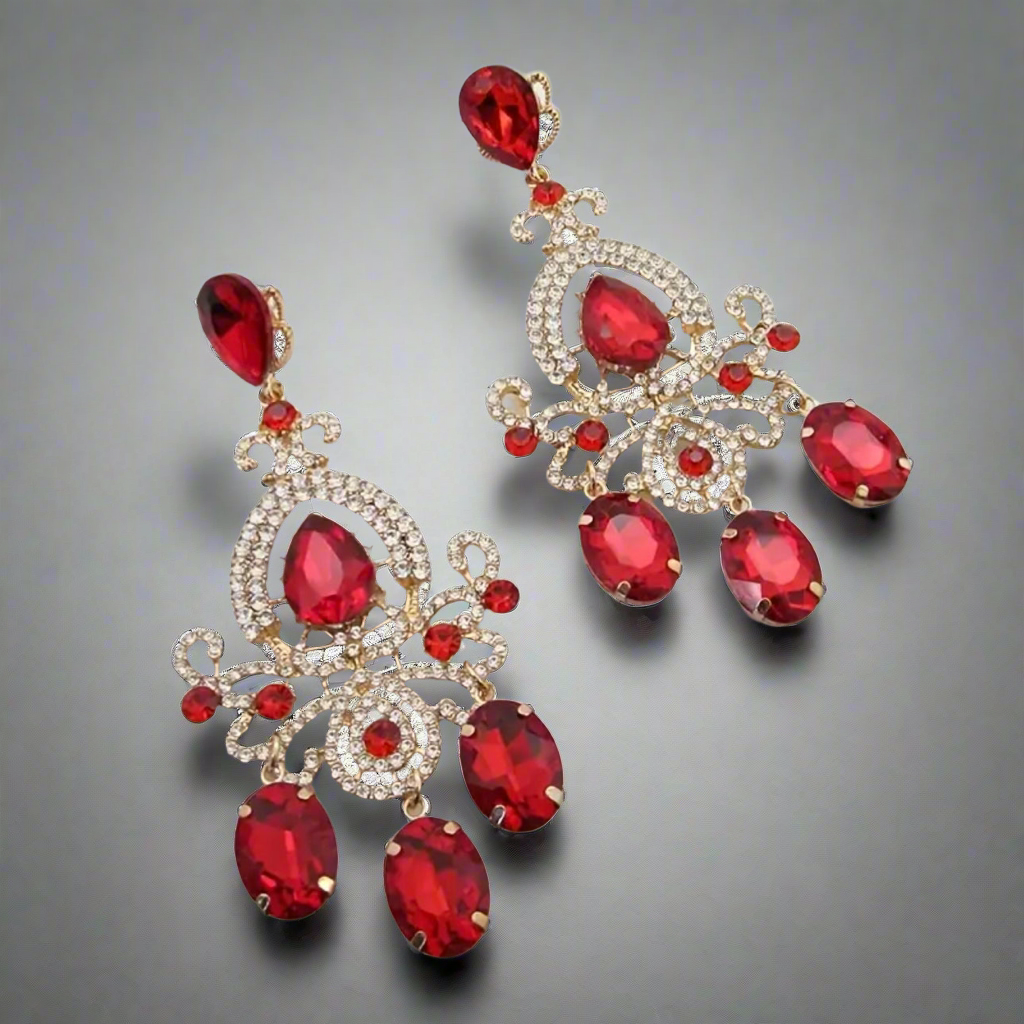 Exaggerated Chandelier Earrings