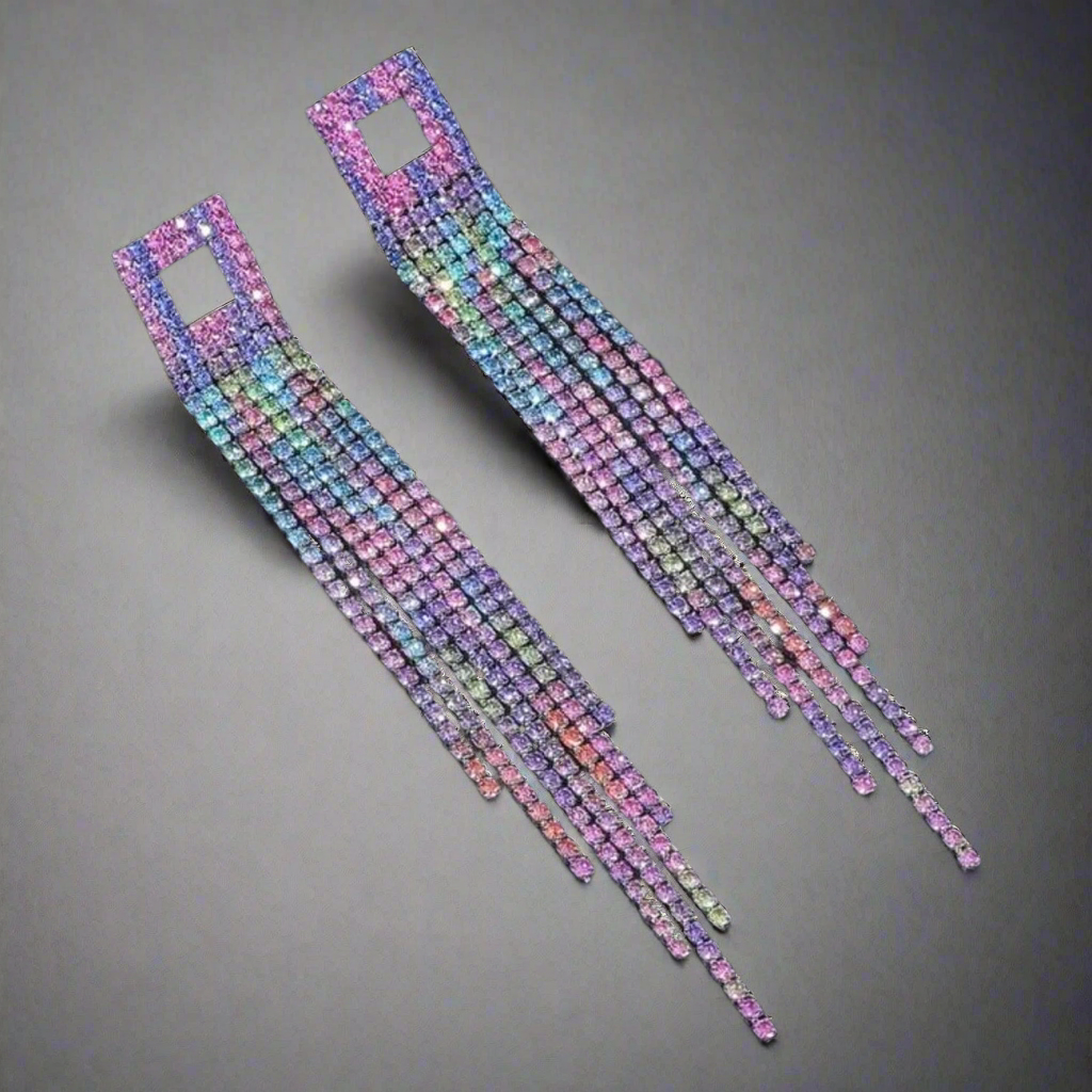 Colorful Tassel Earrings