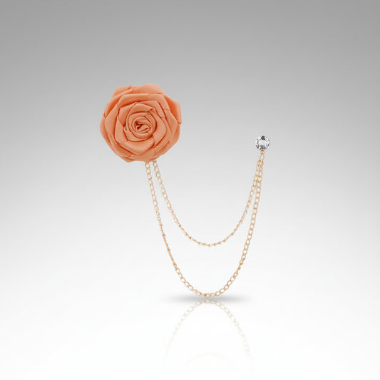 Flower Chain Lapel Pin