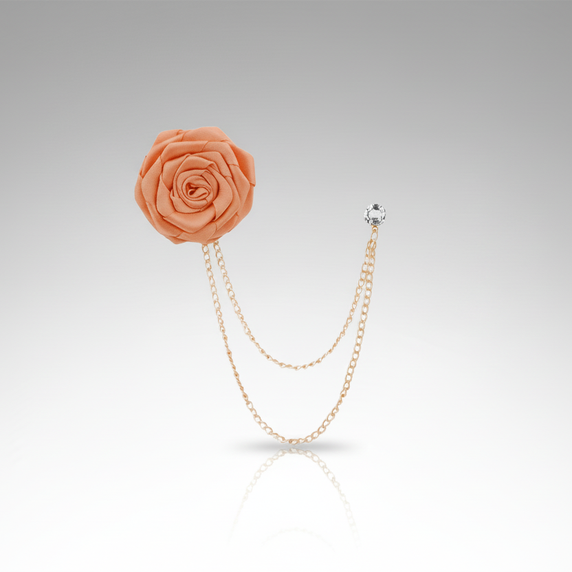 Flower Chain Lapel Pin