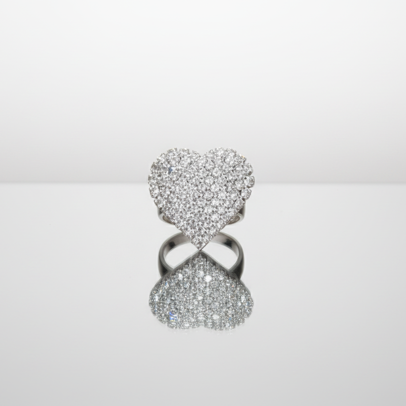 Heart Clear All-Fit Ring