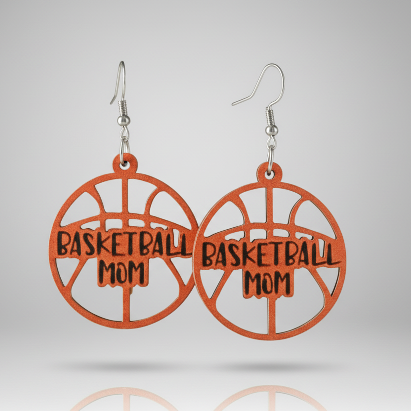 Basketball Mom Earrings